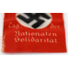 Német Téli Segélyező Jelvény  - Winterhilfswerk Abzeichen - National Solidarität