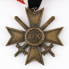 Német Második Világháborús Háborús Érdemkereszt Kardokkal - Kriegsverdienstkreuz 2. Klasse Mit Schwertern
