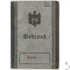 Kép 1/20 - Német Katonai Igazolvány - Wehrpass  Kép 1/20 - Német Katonai Igazolvány - Wehrpass