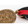 Német Szudéta-vidék Visszacsatolása Medál - Medaille zur Erinnerung an den 1. Oktober 1938. - "Karl Hensler"