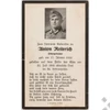Kép 1/2 - Német Halálozási Értesítő  - Anton Reiterich - Sterbebild  - Gyalogság Kép 1/2 - Német Halálozási Értesítő  - Anton Reiterich - Sterbebild  - Gyalogság