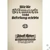 Ostmark Birodalmi Tartomány Matricaalbum - Anschluss -Wie Die Ostmark Ihre Befreitung Erlebte