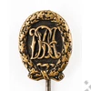 Kép 1/4 - Német DRA Sportjelvény Bronz Fokozat Miniatűr - Deutscher Reichsausschuss Für Leibesübungen In Bronze Miniatur 