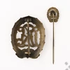 Kép 2/10 - Német DRL Sportjelvény Bronz Fokozata Miniatűrjével - Deutsche Reichsauszeichnung für Leibesübungen In Bronze Mit Miniatur