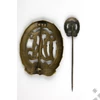 Kép 2/8 - Német DRL Sportjelvény Bronz Fokozata Miniatűrjével - Deutsche Reichsauszeichnung für Leibesübungen In Bronze Mit Miniatur