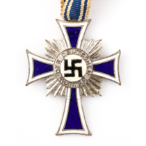 A Német Anya Becsületkeresztjének Ezüst Fokozata - Ehrenkreuz Der Deutschen Mutter 2. Stf. Silber