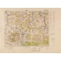Német Katonai Térkép - Deutsche Heereskarte - Rowne Térsége