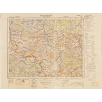 Német Katonai Térkép - Deutsche Heereskarte - Luzk Térsége