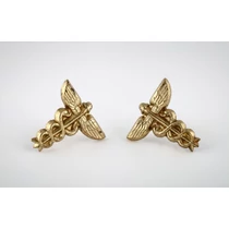 Német Haderő Adminisztrációs Vállap Jelzés  - Werhmacht Beamte Metallauflagen Für Schulterstücke