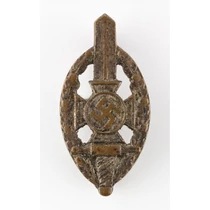 Német Nemzetiszocialista Háborús Áldozatok Segélyszervezet Tagsági Jelvény - Nationalsozialistische Kriegsopferversorgung Mitgliedsabzeichen - "Deschler & Sohn"