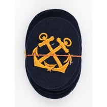 Német Haditengerész Kormányos Karfelvarró - Steuermann Laufbahnabzeichen Német Haditengerész Kormányos Karfelvarró - Steuermann Laufbahnabzeichen