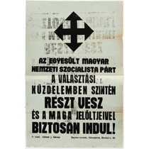 Egyesült Magyar Nemzeti Szocialista Párt Plakát 