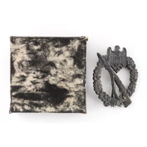 Német Gyalogsági Rohamjelvény Tokjában - Infanterie-Sturmabzeichen Im Etui - "Friedrich Orth"