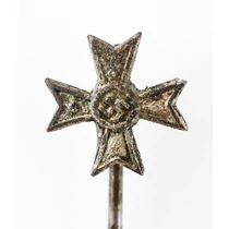 Német Háborús Érdemkereszt II. Osztálya Kardok Nélkül Miniatűr - Kriegsverdienstkreuz II. Klasse Ohne Schwertern Miniatur