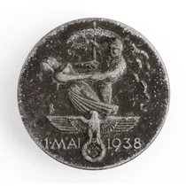 Német Politikai Propaganda Jelvény - Május 1. - Mai 1. 1938. - "A. Donner"