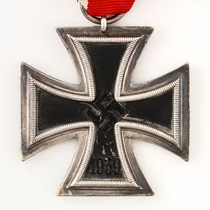 Német Vaskereszt 2. Osztály - Eisernes Kreuz 2. Klasse - "Arbeitsgemeinschaft der Hanauer Plaketten-hersteller" - Gyártási Hibás!