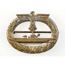 Német U-Boot Hadijelvény - U-Boot-Kriegsabzeichen - "Friedrich Orth"