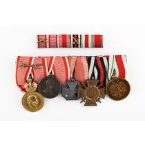 Osztrák Veterán Kitüntetéssor (Ordenschnalle) 