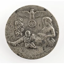 Német 1939-es Pártnap Jelvény - Reichsparteitag 1939. Abzeichen - "M9/60"