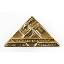 Német Politikai Propaganda Jelvény - Arbeitsschlacht Gau Bayerische Ostmark