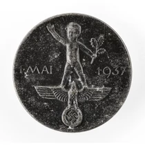 Német Politikai Propaganda Jelvény - Május 1. - Mai 1. 1937. - "Gebr. Baldauf"