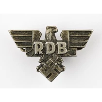 Német Köztisztviselők Birodalmi Szövetségének Tagsági Jelvénye - Reichsbund der Deutschen Beamten Mitgliedsabzeichen - "Steinhauer & Lück"