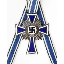 A Német Anya Becsületkeresztjének Ezüst Fokozata - Ehrenkreuz Der Deutschen Mutter 2. Stf. Silber