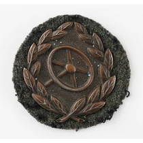 Német Vezetői Jártassági Jelvény Bronz Fokozata - Kraftfahrbewährungsabzeichen In Bronze