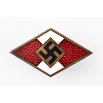 Német Hitlerjugend Tagsági Jelvény - HJ-Mitglied Abzeichen - "RZM M1/62"