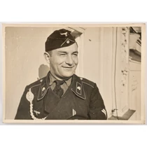 Német Páncélos Tizedes Fénykép - Panzer Obergefreiter Foto 