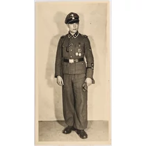 Német Védőosztag Fénykép - Schutzstaffel Foto - SS-Unterscharführer -5. SS-Panzer-Division „Wiking”