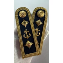 Német Haditengerész Vállap Párban - Kriegsmarine Oberbootsmann Schulterstücke