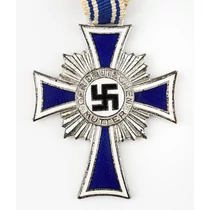 A Német Anya Becsületkeresztjének Ezüst Fokozata - Ehrenkreuz Der Deutschen Mutter 2. Stf. Silber