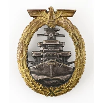 Német Flotta Hadijelvény - Flotten-Kriegsabzeichen - "Schwerin"