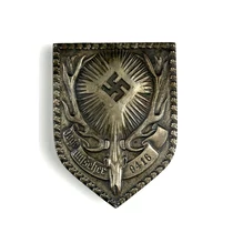 Német Hivatásos Vadászok És Vadőrök Szolgálati Jelvénye - Dienstabzeichen für Berufsjäger und Jagdaufseher 