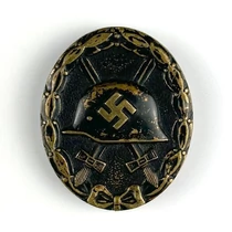 Német Fekete Sebesülési Jelvény - Verwundetenabzeichen Schwarz - "Káosz Mintázat" 