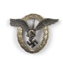 Német Második Világháborús Pilótajelvény - Flugzeugführerabziehen - "Berg & Nolte"