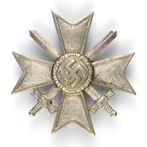 Német Háborús Érdemkereszt 1. osztálya Kardok Nélkül - Kriegsverdienstkreuz 1. Klasse Ohne Schwerter - "Wilhelm Deumer"