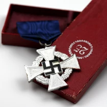 Német Hű Szolgálati Érdemjel 2. Fokozat Tokjában - Treudienst Ehrenzeichen 2. Stufe Im Etui