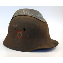 Német M34 Tűzoltósisak - M34 Feuerschutzpolizei Stahlhelm