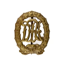 Német DRA Sportjelvény Bronz Fokozata - Deutscher Reichsausschuss Für Leibesübungen In Bronze - "H. Wernstein"  