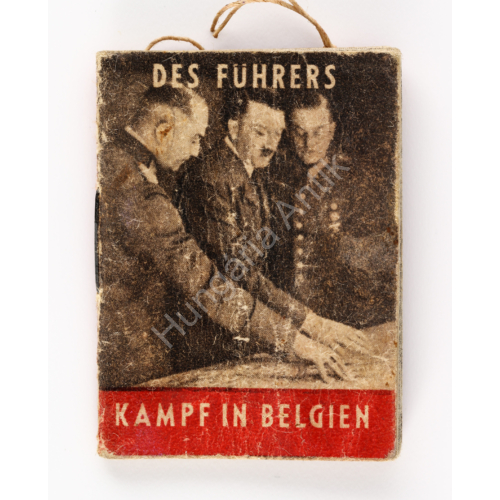 Német Vöröskereszt Téli Hadsegélyező Könyvecske - Kampf In Belgien - Mini-Buch