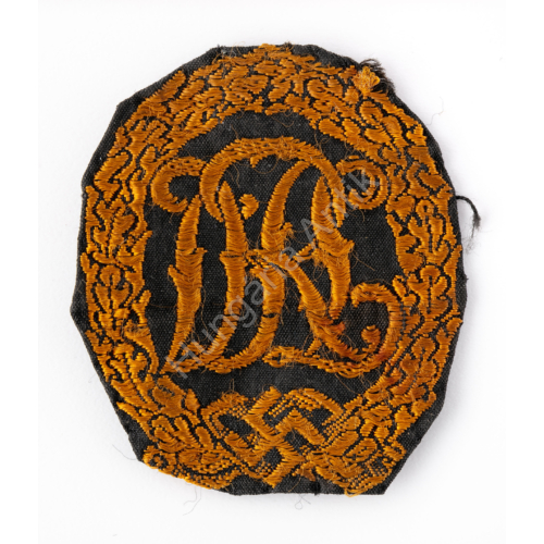 Német Birodalmi Sportjelvény Bronz Fokozatának Szövet Változata - Deutsches Reichssportabzeichen In Bronze - Szövet Verzió