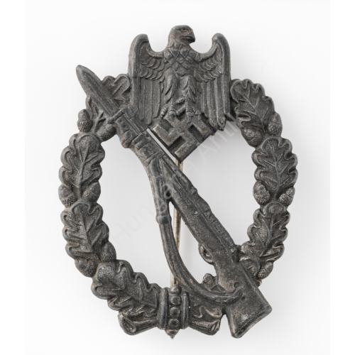 Német Második Világháborús Gyalogsági Rohamjelvény - Infanterie-Sturmabzeichen - "Friedrich Orth"