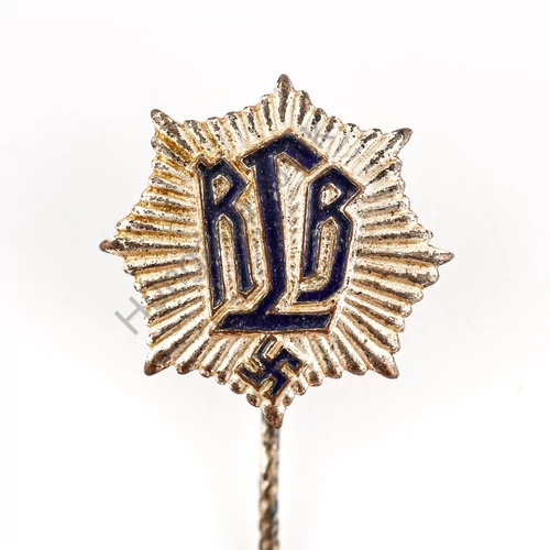 Német RLB – Reichsluftschutz Bund Miniatur - Birodalmi Légoltalmi Szövetség Mini