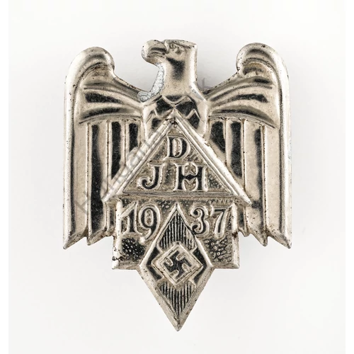 Német Hitlerjugend Hostel Adományozó Jelvény - Hitlerjugend Herberge Abzeichen - 1937