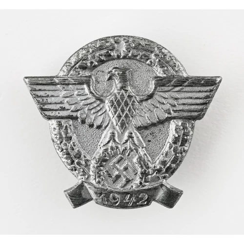 A Rendőrség Napja Jelvény 1942 - Tag Der Polizei Abzeichen 1942