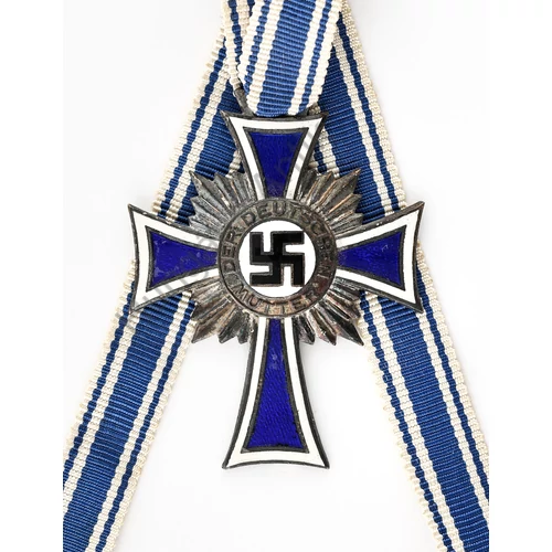 A Német Anya Becsületkeresztjének Ezüst Fokozata - Ehrenkreuz Der Deutschen Mutter 2. Stf. Silber