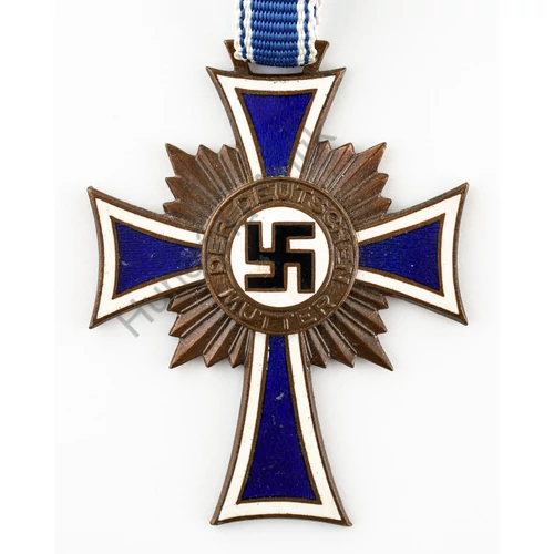 A Német Anya Becsületkeresztjének Bronz Fokozata - Ehrenkreuz Der Deutschen Mutter 3. Stf. Bronze 