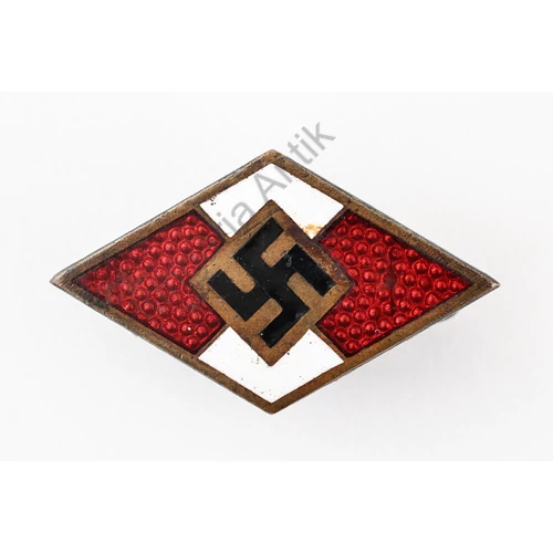 Német Hitlerjugend Tagsági Jelvény - HJ-Mitglied Abzeichen - "RZM M1/62" Német Hitlerjugend Tagsági Jelvény - HJ-Mitglied Abzeichen - "RZM M1/62"